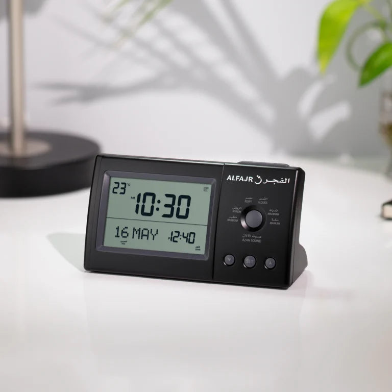 Al Fajr Azaan Prayer Table Clock CT-11